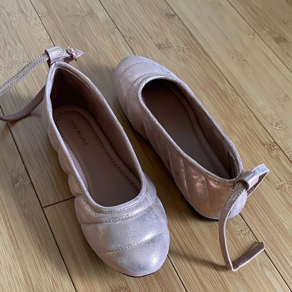 Free People on a cloud Ballet Flats pink/rose 6.5